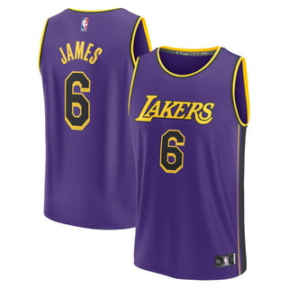 Men's Los Angeles Lakers LeBron James Pro Standard Black Name & Number Short  Sleeve Pullover Hoodie