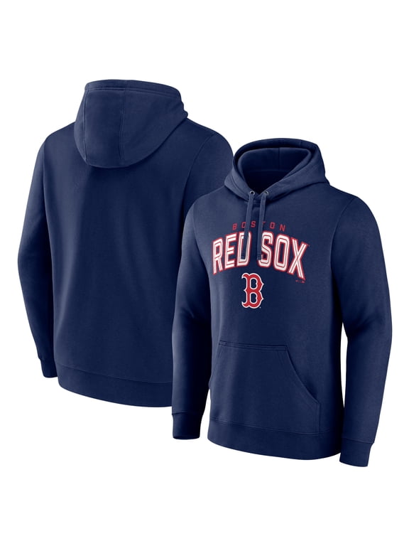 Men's Navy Boston Red Sox Master the Game Pullover Hoodie