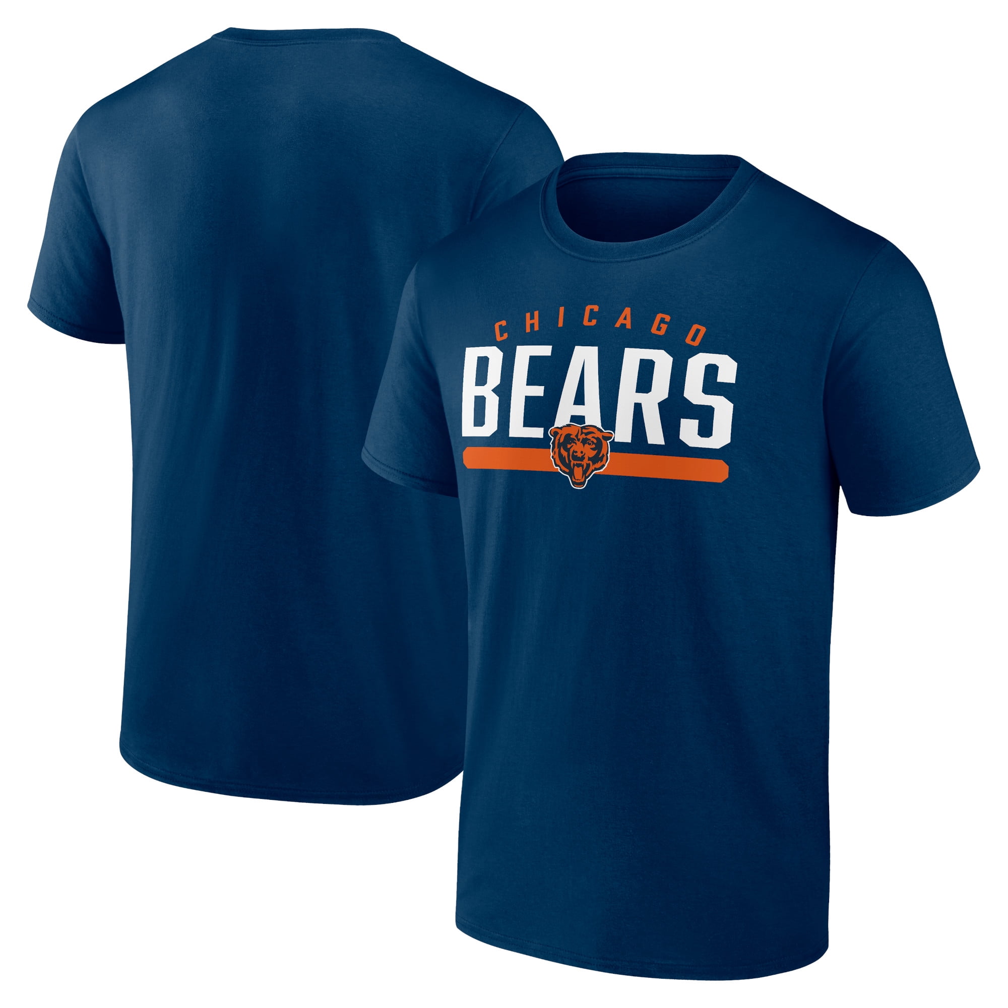 Men s Fanatics Branded Navy Chicago Bears Primary Team Logo T Shirt Walmart