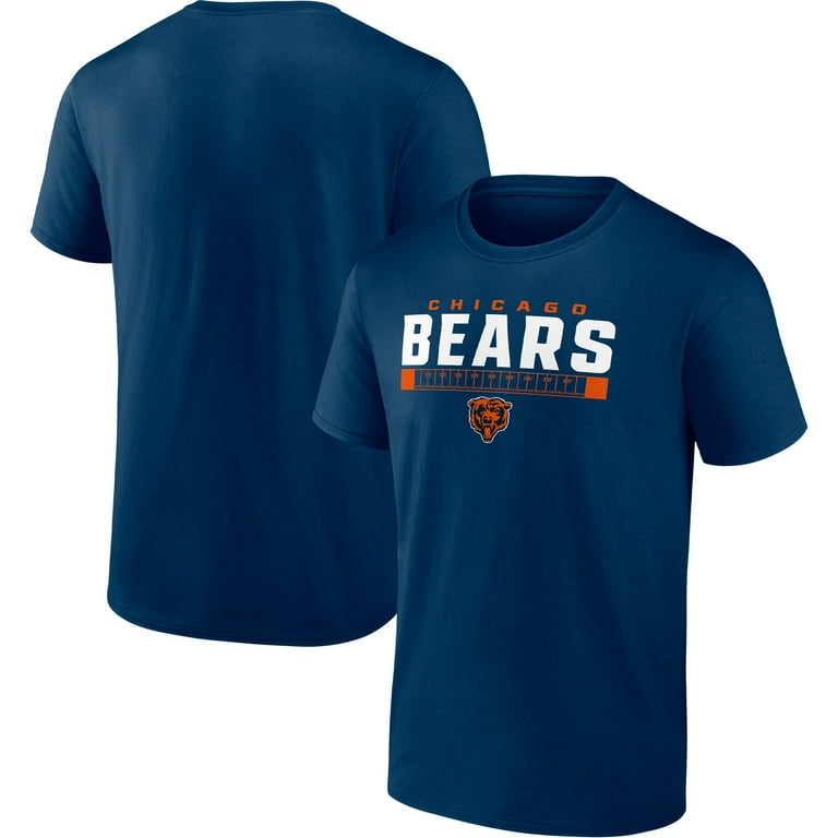 Men s Fanatics Branded Navy Chicago Bears Go To Bat T Shirt Walmart