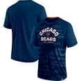 thumbnail image 1 of Men's Fanatics Branded Navy Chicago Bears Hail Mary Raglan T-Shirt, 1 of 3