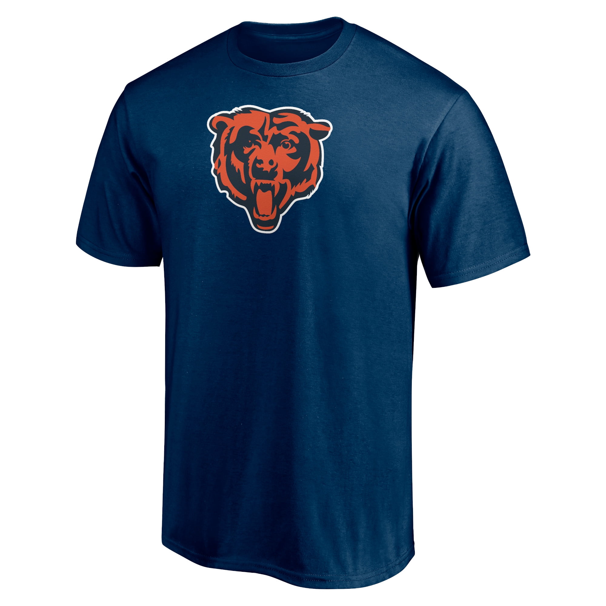 Free Shipping! Fanatics Men's Navy Chicago Bears Logo T-Shirt