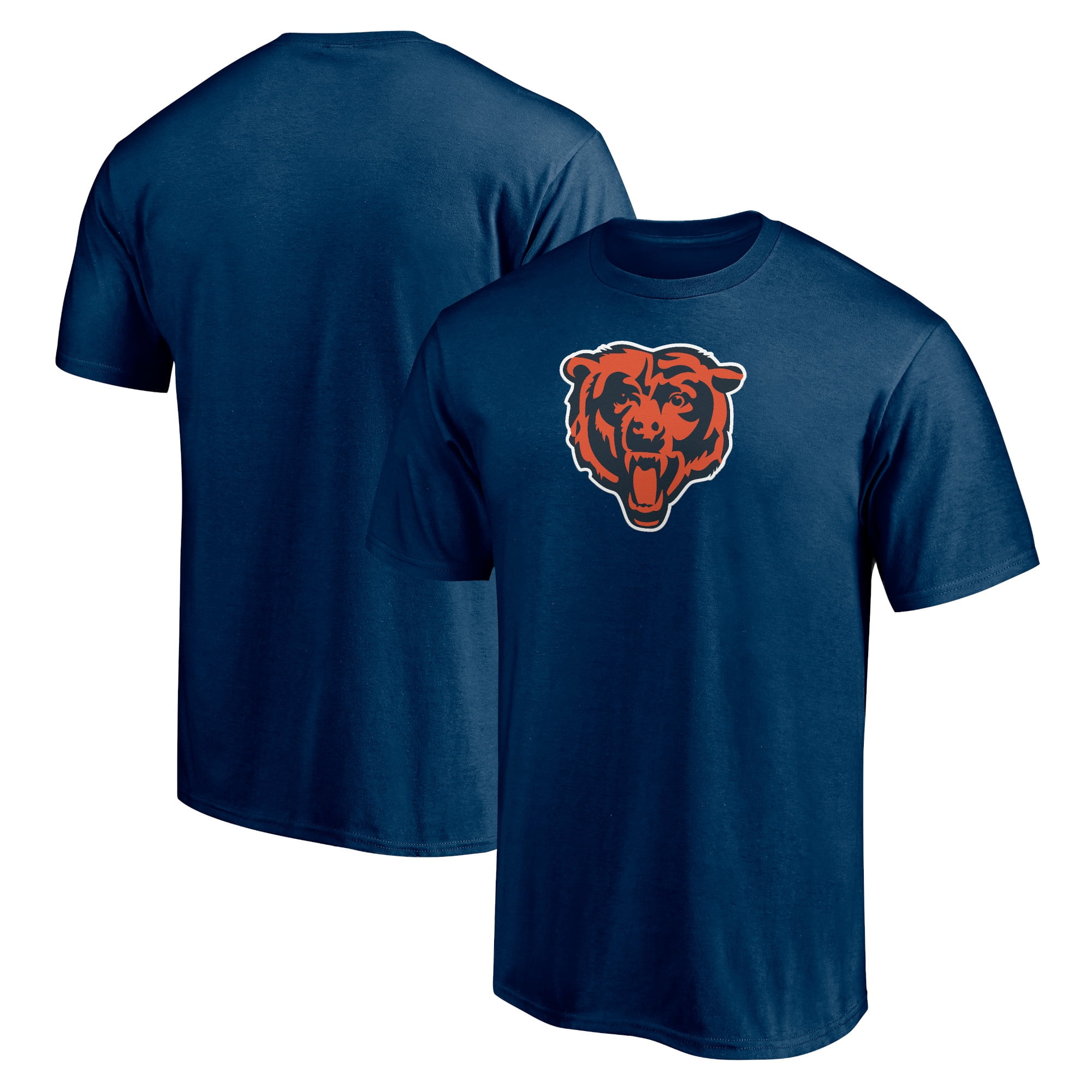Men's Fanatics Branded Navy Chicago Bears Primary Team Logo T-Shirt ...