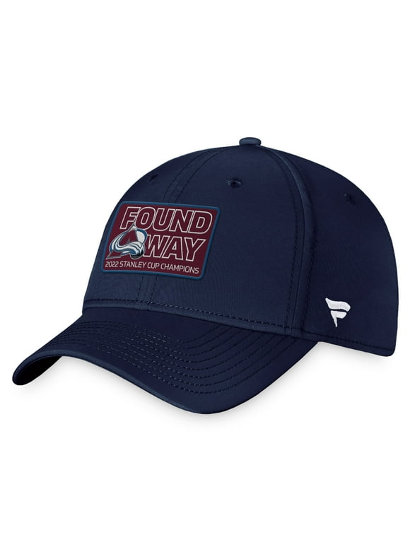 Men's Fanatics Branded Navy Colorado Avalanche 2022 Stanley Cup Champions Hometown Flex Hat