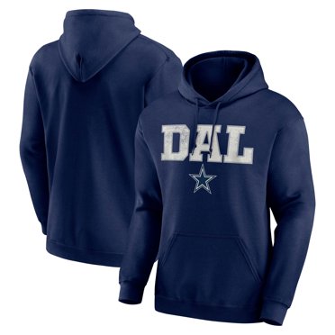 Men's Antigua Navy Dallas Cowboys Team Victory Full-Zip Hoodie ...