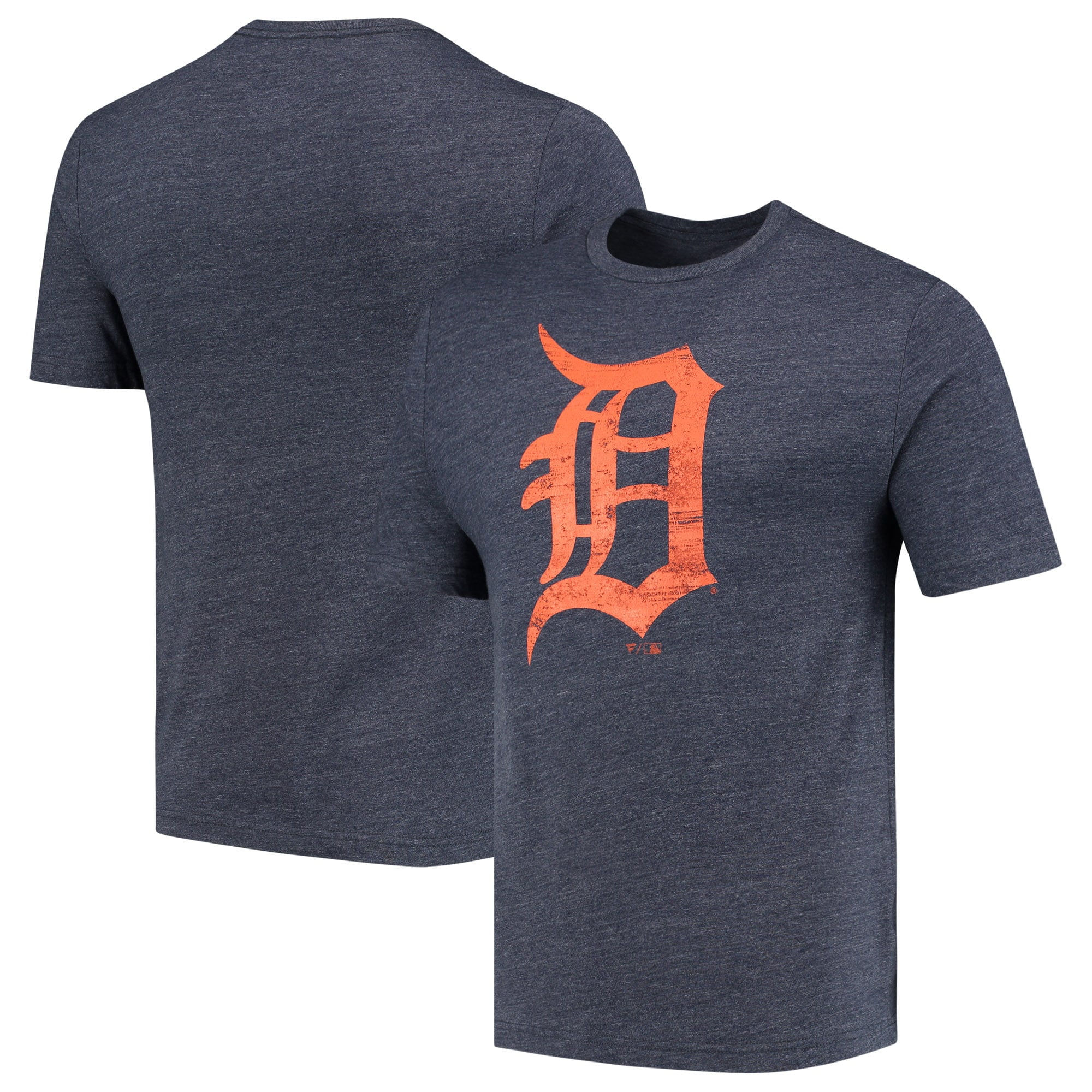 Nike Detroit Tigers Navy Dri-FIT Game 3/4 Sleeve Henley T-Shirt