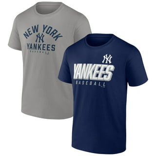 Men's Nike Gray/Navy New York Yankees Game Authentic Collection Performance  Raglan Long Sleeve T-Shirt