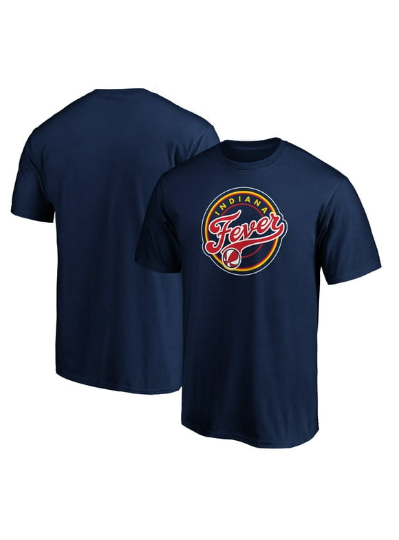 Men's Fanatics Branded Navy Indiana Fever Logo T-Shirt
