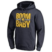 Men's Fanatics Branded Navy Indiana Pacers Boom Baby Hometown Collection Pullover Hoodie