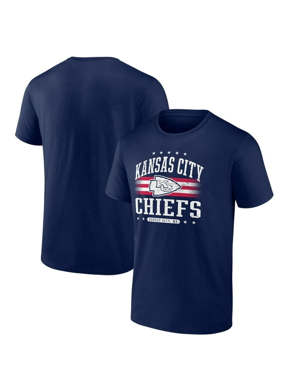 Men's Fanatics Branded Navy Kansas City Chiefs Americana Team T-Shirt