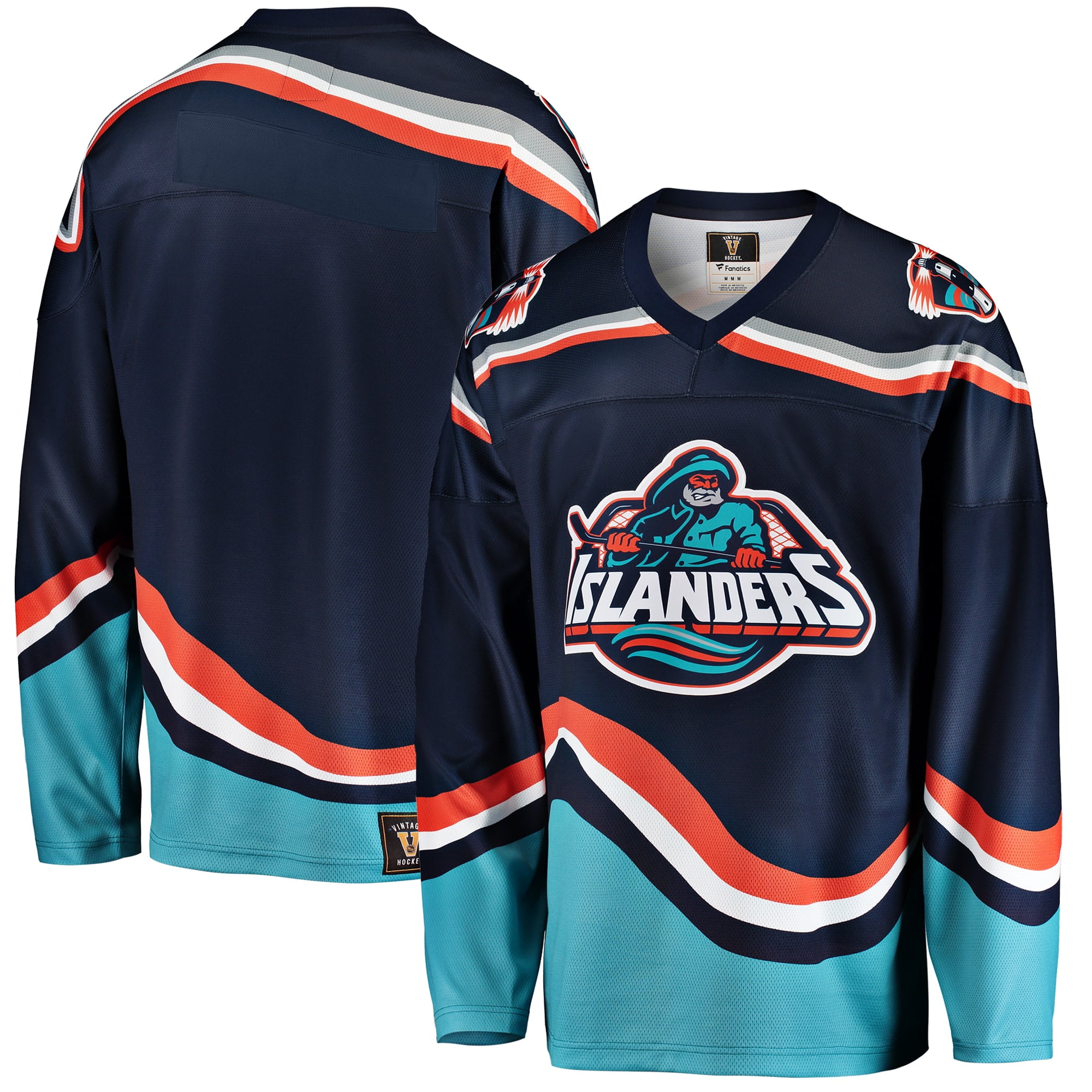 New York Islanders Throwback Fisherman Logo Mitchell & Ness Sweatshirt -  Size XL