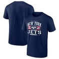 thumbnail image 1 of Men's Fanatics Navy New York Jets Big & Tall Americana T-Shirt, 1 of 3