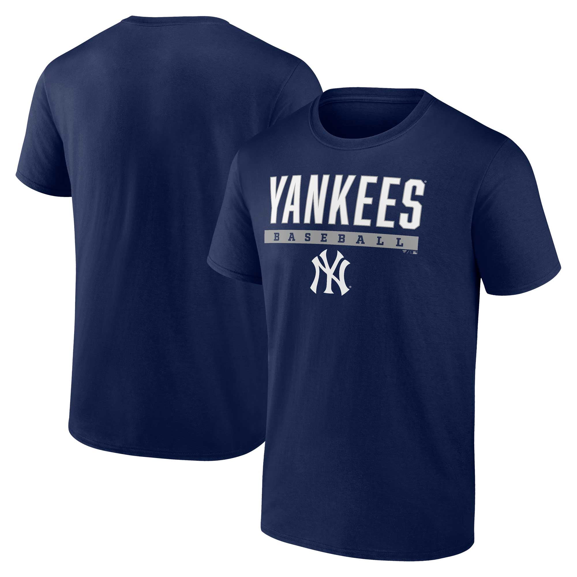 Men's Fanatics Branded Navy New York Yankees Power Hit T-Shirt ...