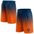 thumbnail image 1 of Men's Fanatics Navy/Orange Chicago Bears Ombre Shorts, 1 of 3