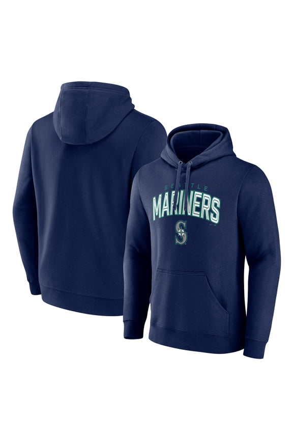 Men's Navy Seattle Mariners Master the Game Pullover Hoodie