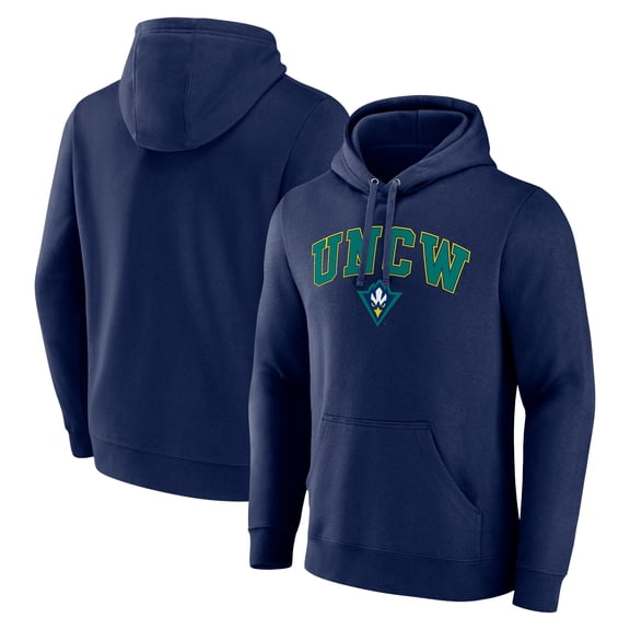Men's Navy UNC Wilmington Seahawks Campus Pullover Hoodie