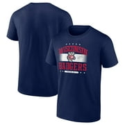 Men's Fanatics Branded Navy Wisconsin Badgers Americana Team T-Shirt