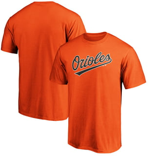 MLB Baltimore Orioles Relaxed Ladies Burnout Washed Baby Jersey Short  Sleeve V-Neck Tee, Orange, Small