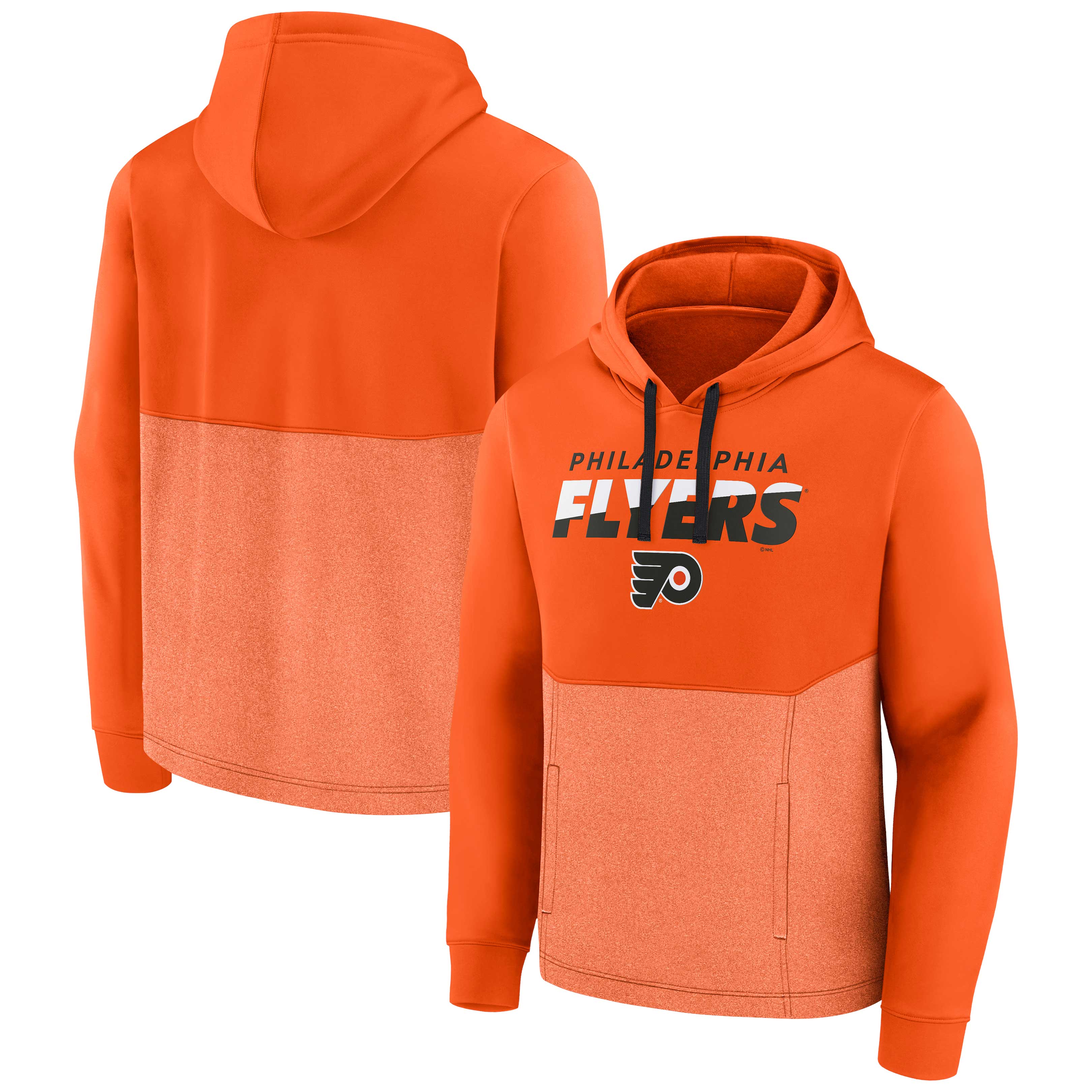 Men's Fanatics Branded Orange Philadelphia Flyers Slash Attack Pullover Hoodie - image 1 of 3