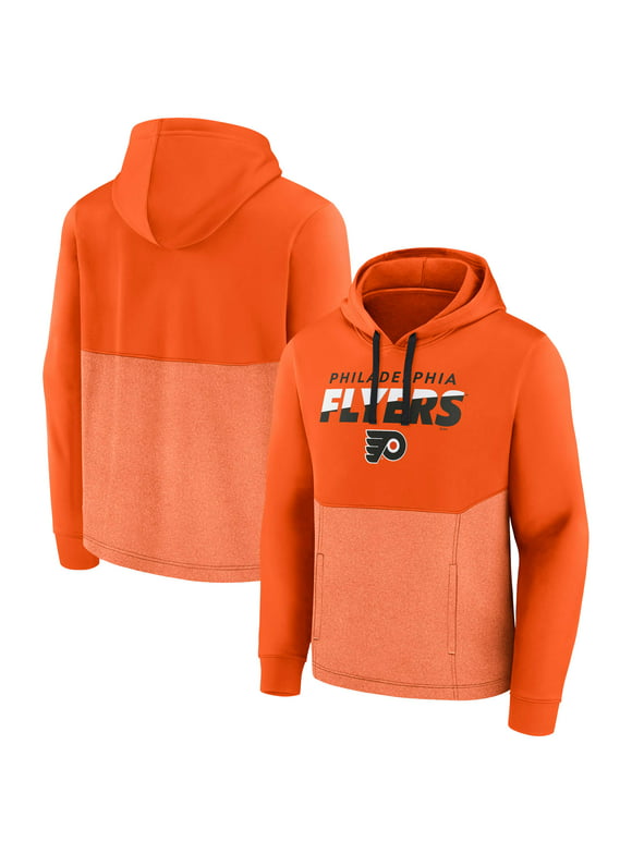 Men's Fanatics Branded Orange Philadelphia Flyers Slash Attack Pullover Hoodie