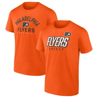 Philadelphia Flyers Shirt Adult Large Orange Short Sleeve T NHL Hockey Mens