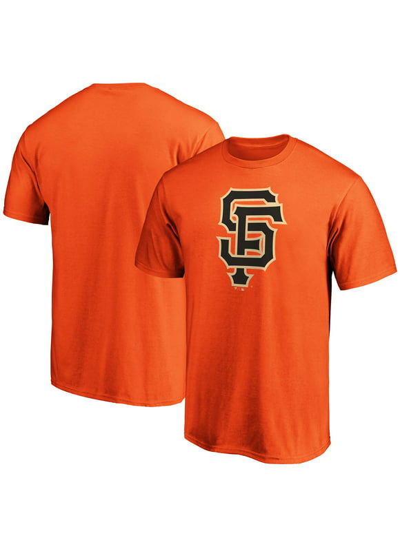 Men's Fanatics Branded Orange San Francisco Giants Official Logo T-Shirt