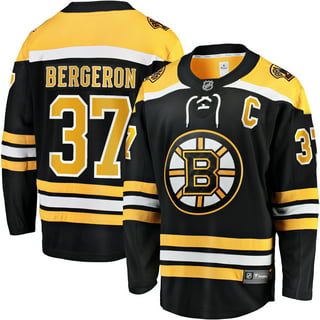 Reebok Patrice Bergeron #37 NHL Hockey Boston Bruins Black