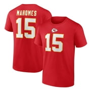 Men's Fanatics Branded Patrick Mahomes Red Kansas City Chiefs Athletic Coordinator T-Shirt
