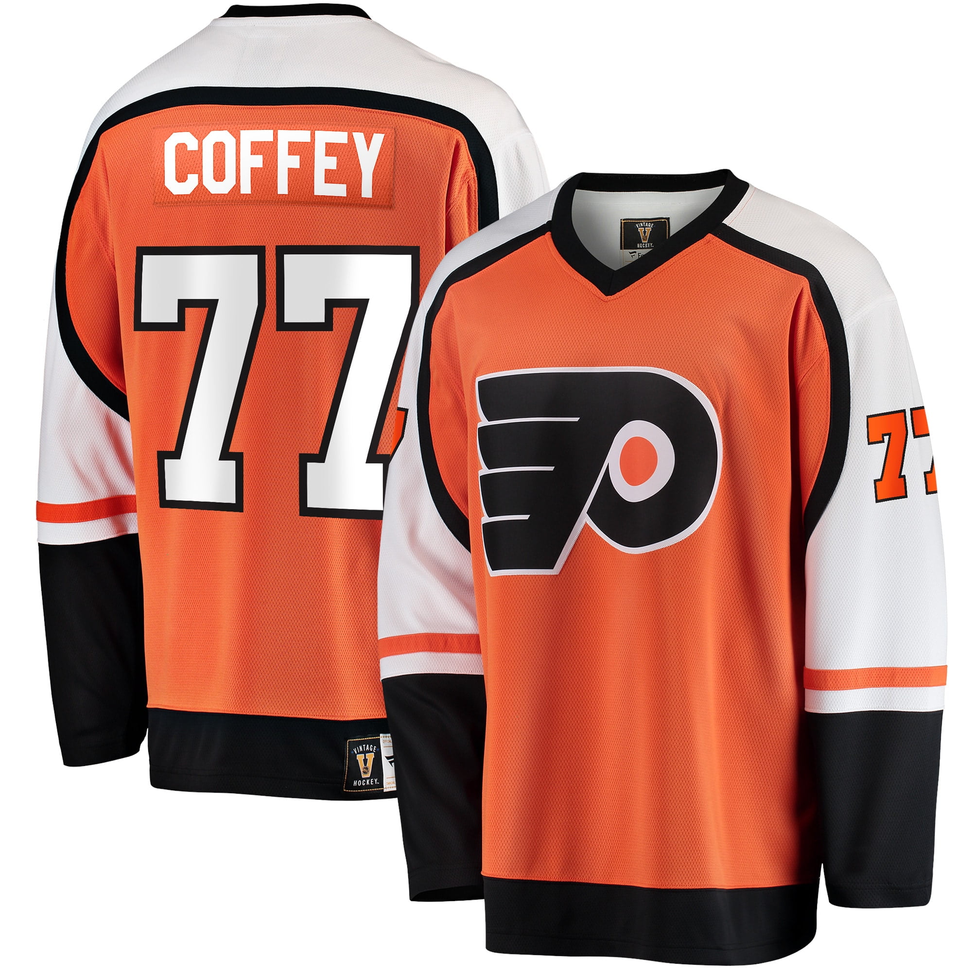 Men's Fanatics Branded Paul Coffey Orange Philadelphia Flyers
