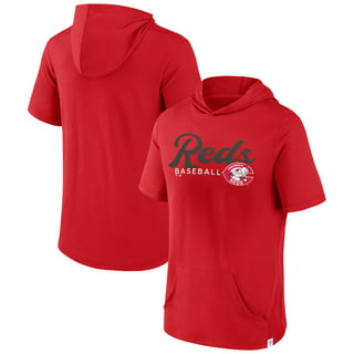  MLB Cincinnati Reds Adult Colorblocked Hooded Pullover, Red,  Medium : Sports & Outdoors