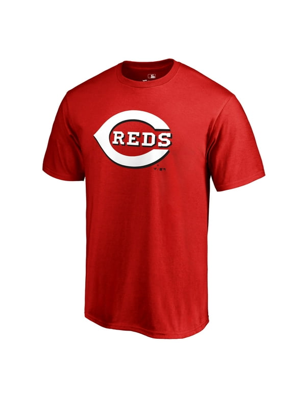 Men's Fanatics Branded Red Cincinnati Reds Team Wordmark T-Shirt