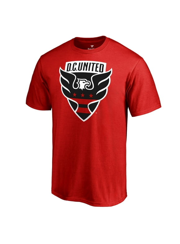 Men's Fanatics Branded Red D.C. United Primary Logo T-Shirt