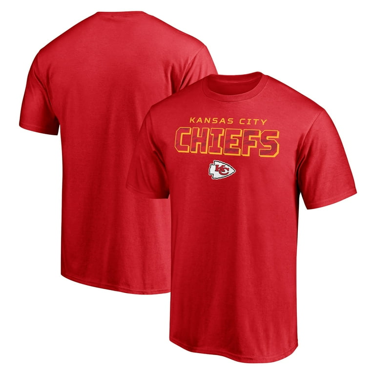 Men s Fanatics Branded Red Kansas City Chiefs Moving Target T Shirt Walmart