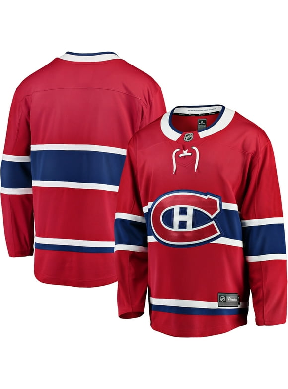 Men's Fanatics Branded Red Montreal Canadiens Breakaway Home Jersey