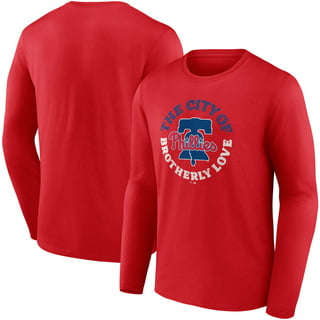 Philadelphia Phillies Fanatics Branded Team Logo Lockup T-Shirt - Red