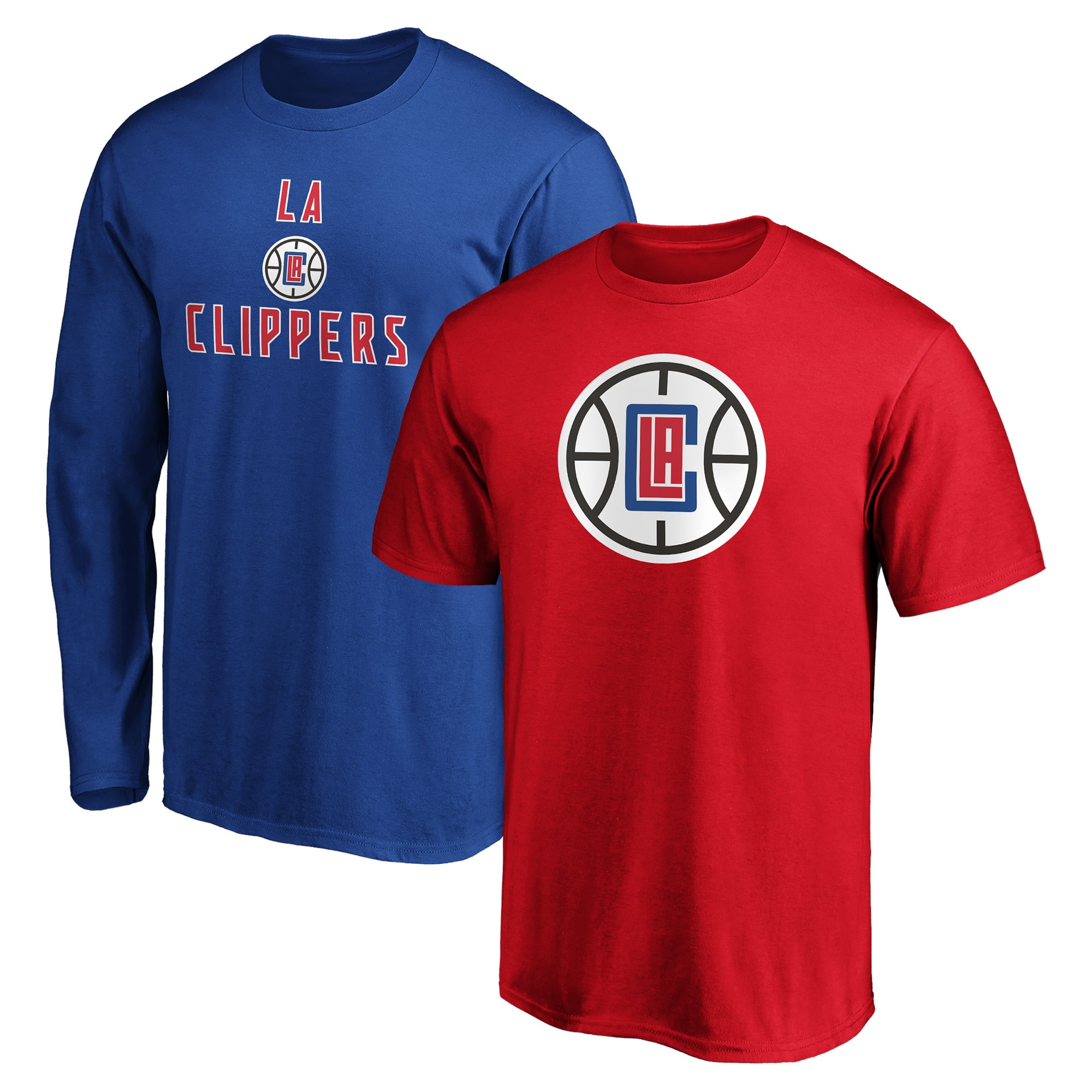 Men s Majestic Red LA Clippers Victory Century T Shirt Walmart
