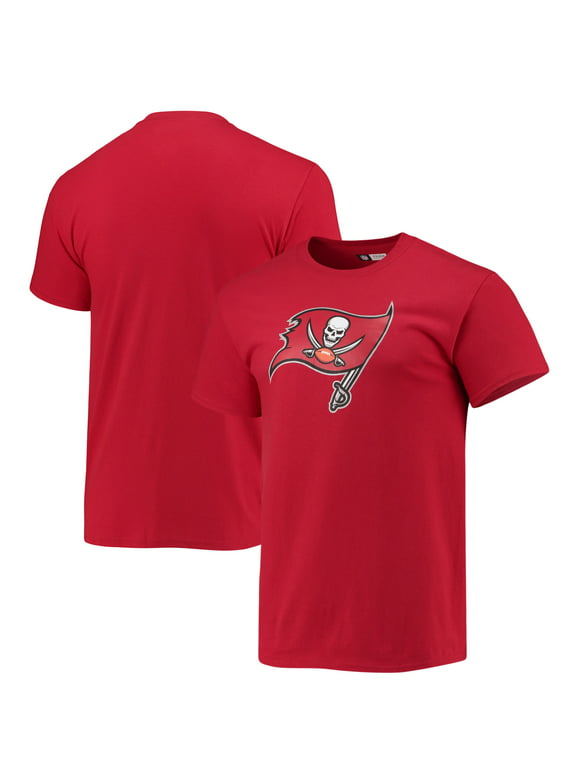 Men's Fanatics Branded Red Tampa Bay Buccaneers Primary Team Logo T-Shirt