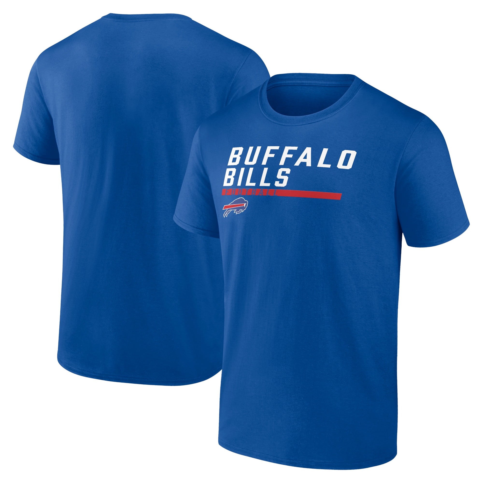 Men's Fanatics Branded Royal Buffalo Bills Stacked T-Shirt - Walmart.com