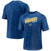Men's Fanatics Branded Royal Golden State Warriors Core Space-Dye Raglan T-Shirt