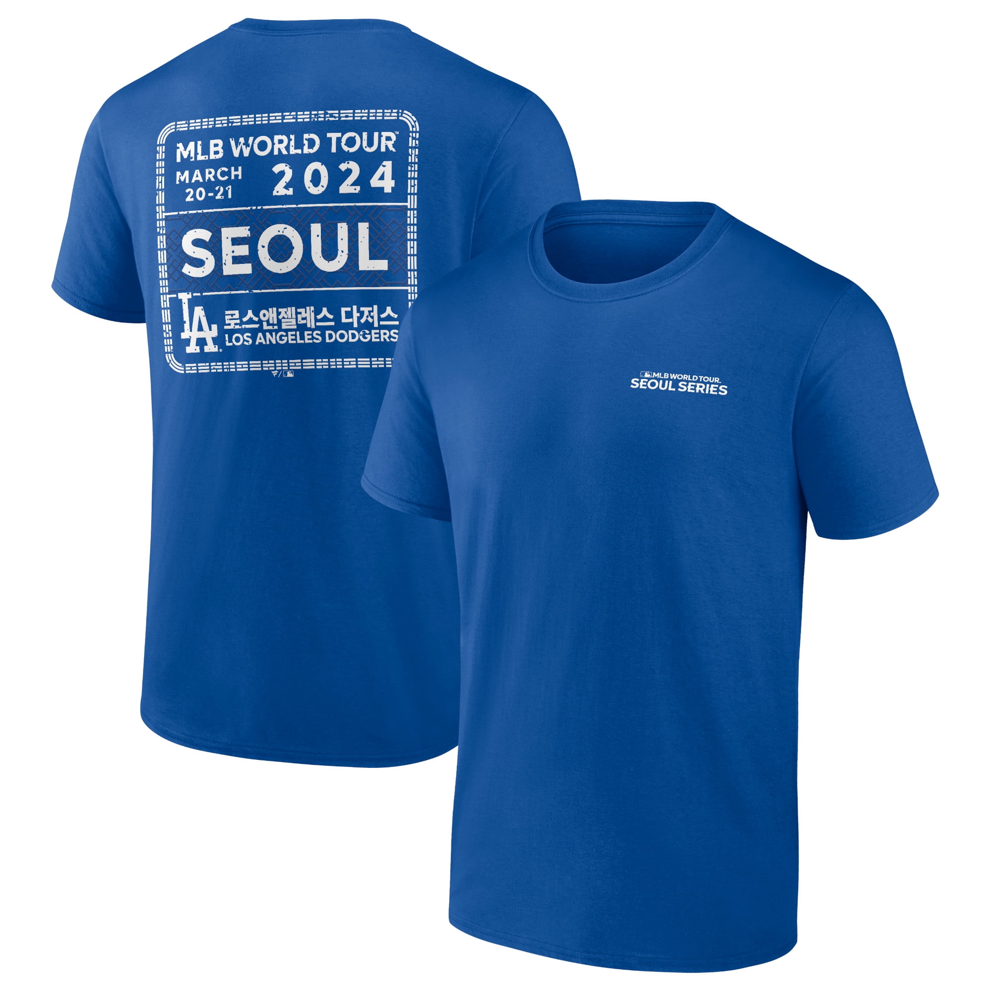 Men's Fanatics Branded Royal Los Angeles Dodgers 2024 MLB World Tour
