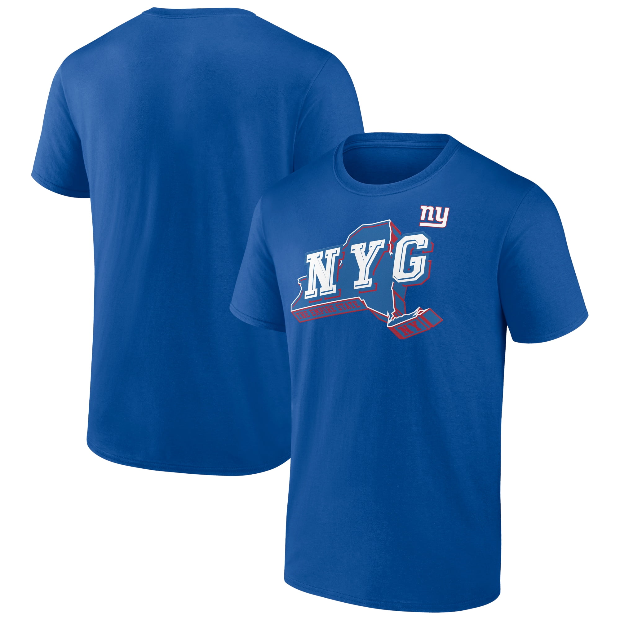 Men's Royal New York Giants Hometown Collection Prime Time TShirt