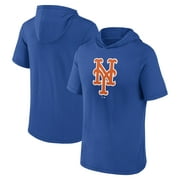 Men's Fanatics Branded Royal New York Mets Short Sleeve Hoodie T-Shirt
