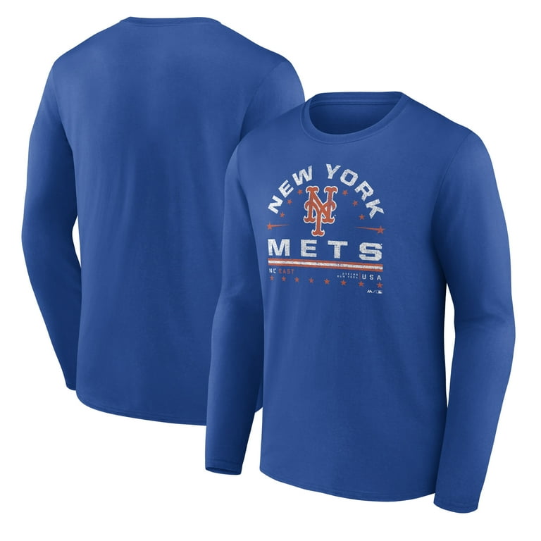 Men s Fanatics Branded Royal New York Mets Team Long Sleeve T Shirt Walmart