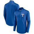 thumbnail image 1 of Men's Fanatics Royal Texas Rangers Tough Minded Lightweight Quarter-Zip Pullover, 1 of 3