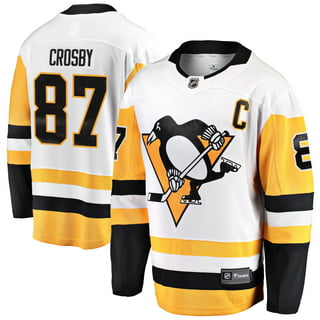 PITTSBURGH PENGUINS WHITE REPLICA COOPER HOCKEY JERSEY YOUTH LARGE