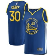 Men's Fanatics Branded Stephen Curry Blue Golden State Warriors Fast Break Replica Jersey - Icon Edition
