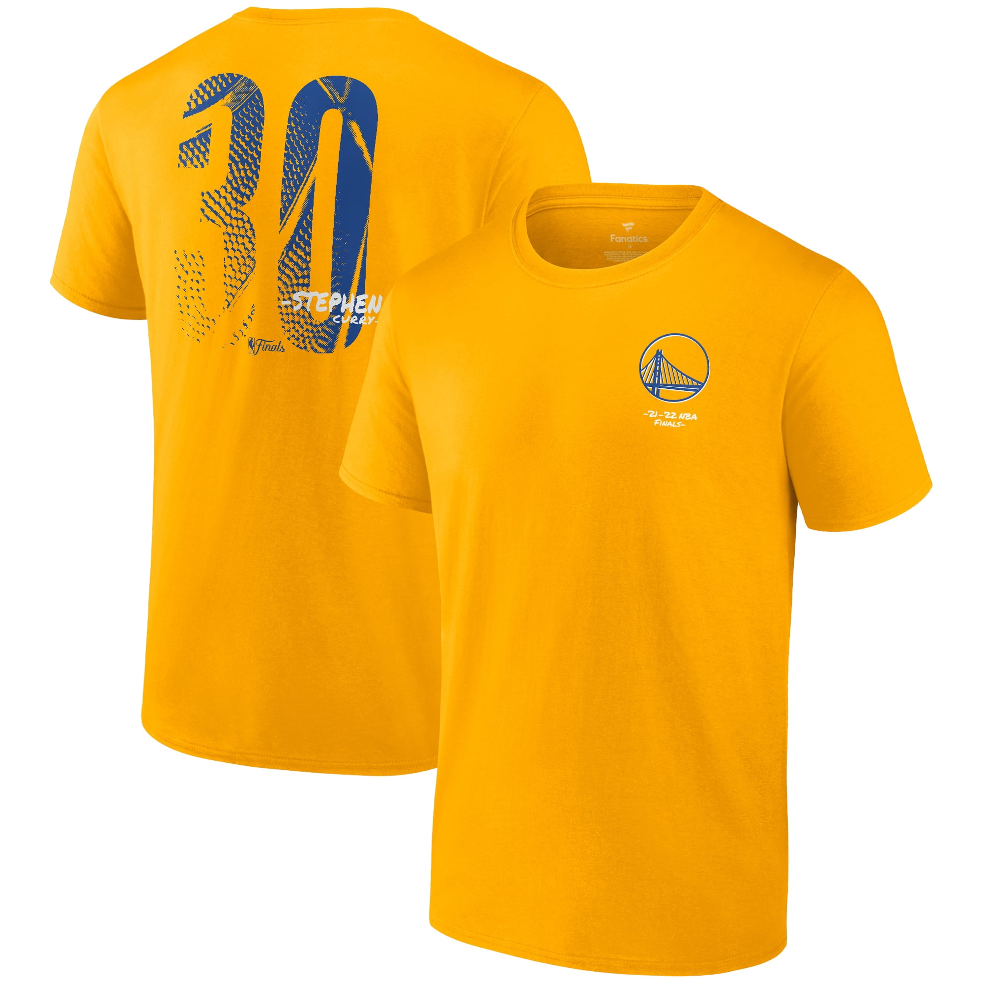 Men's Black Golden State Warriors 2022 NBA Finals Champions Trophy T-Shirt