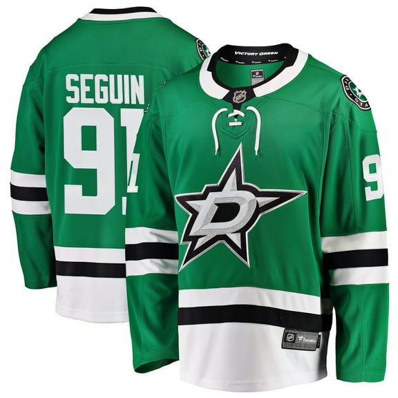 Men's Fanatics Tyler Seguin Kelly Green Dallas Stars Breakaway Home Jersey