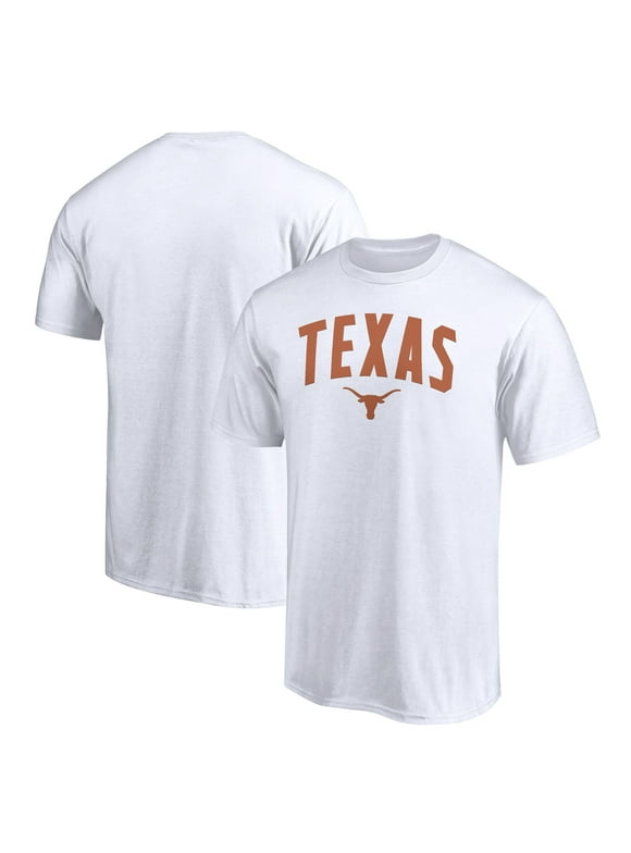 Men's Fanatics Branded White Texas Longhorns Tall Engage Arch T-Shirt