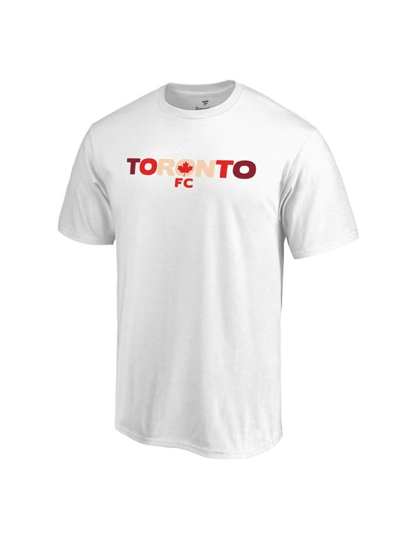 Men's Fanatics Branded White Toronto FC Patriotic Wordmark T-Shirt